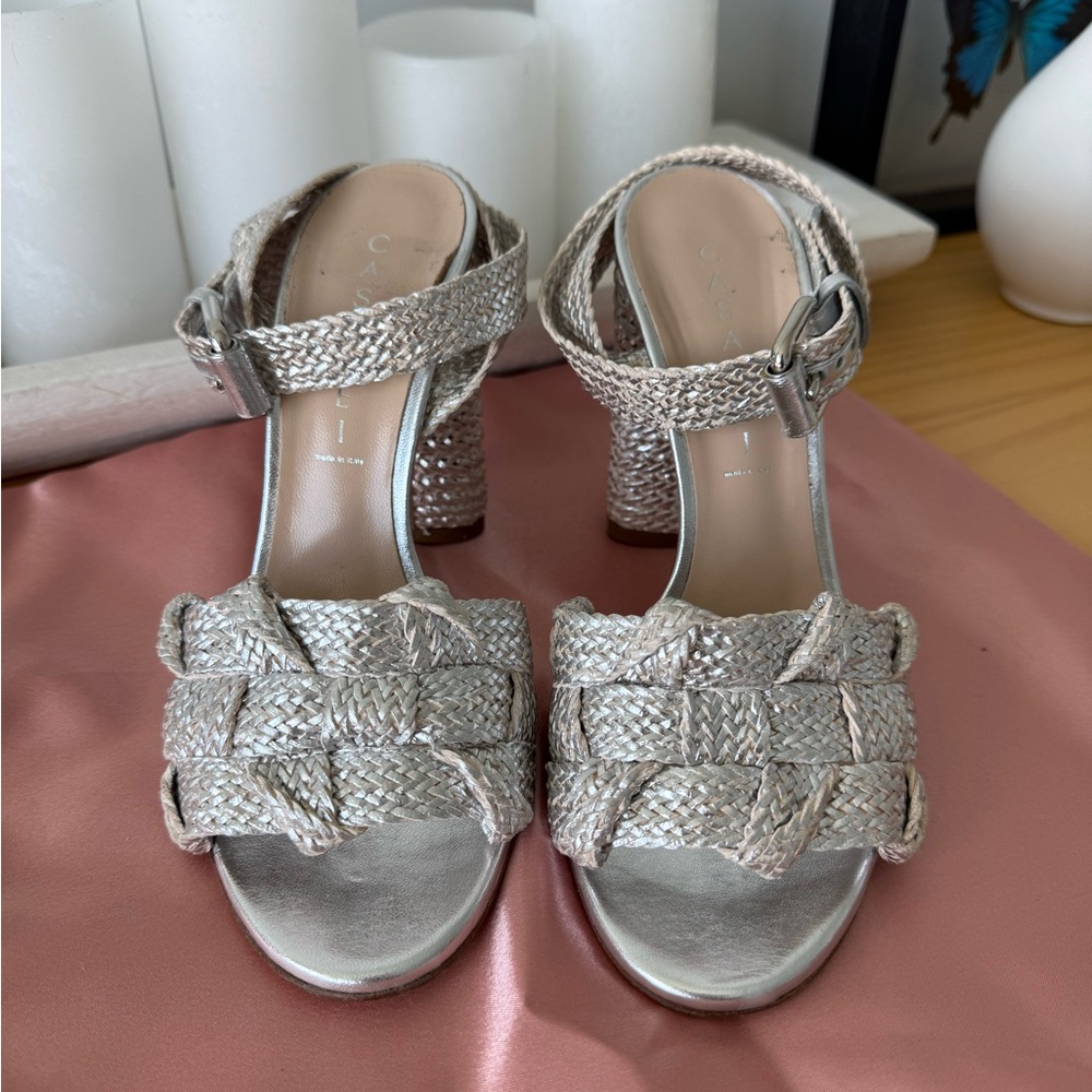 Casadei Braided Sandals